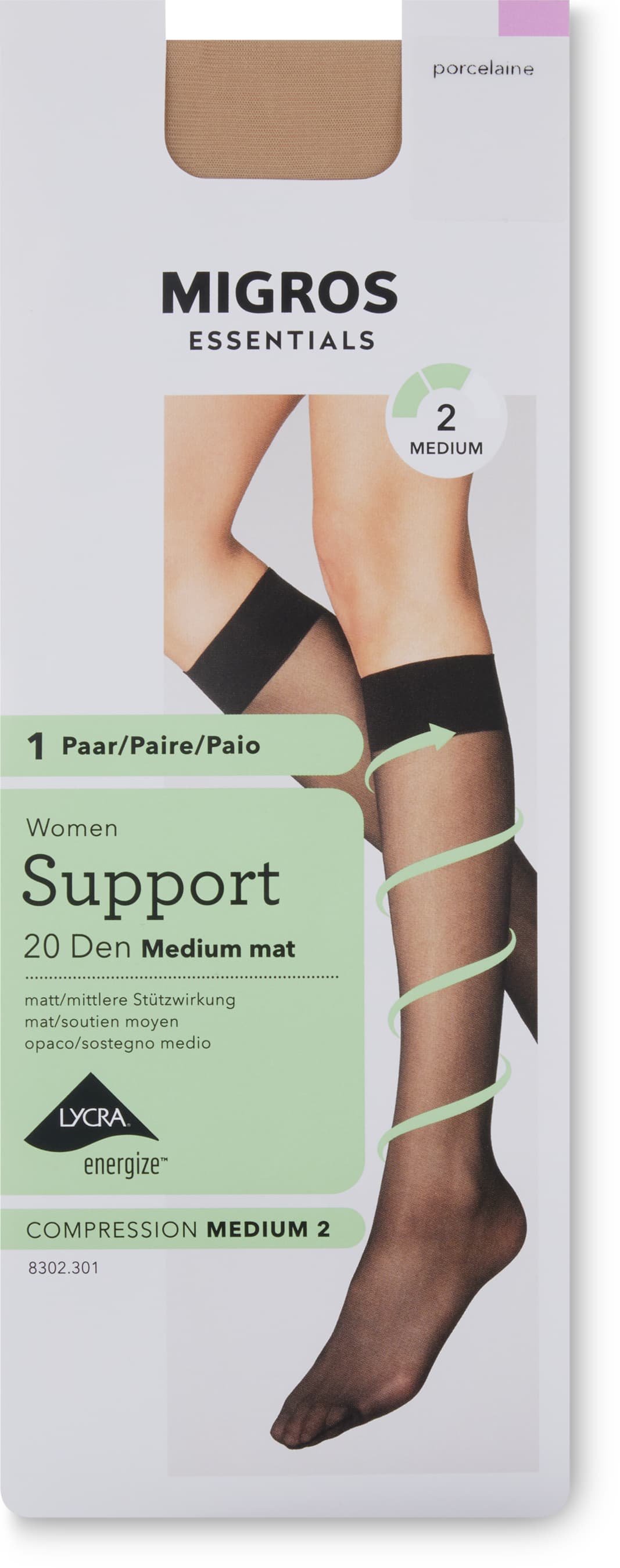 Damen Kniestrümpfe Medium Mat 20 Den